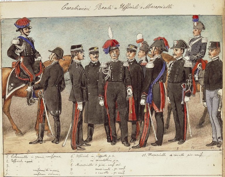 Arma dei Carabinieri, istituita nel 1814