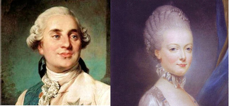 Luigi XVI e Maria Antonietta d’Asburgo Lorena