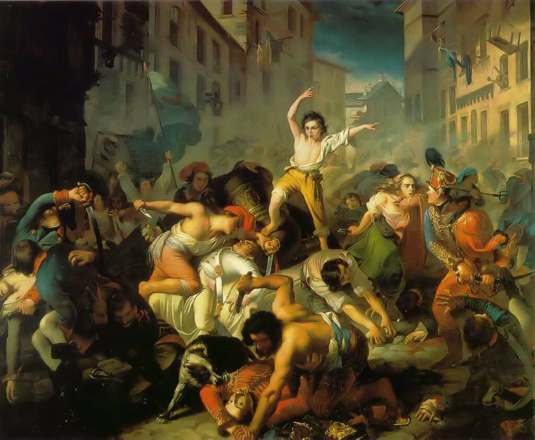 Emilio Busi/Luigi Asioli: “La Cacciata dei “Tedeschi” da Genova per il moto del Balilla”, 1842