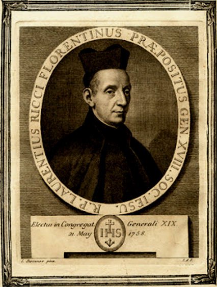 Lorenzo Ricci generale dei Gesuiti