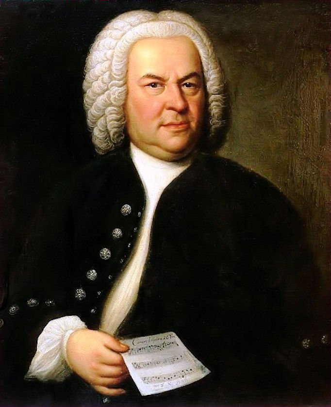 Elias Gottlob Haussmann, Ritratto di Johann Sebastian Bach, olio su tela, 1748