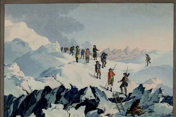 Prima ascensione al Monte Bianco 8 agosto 1786