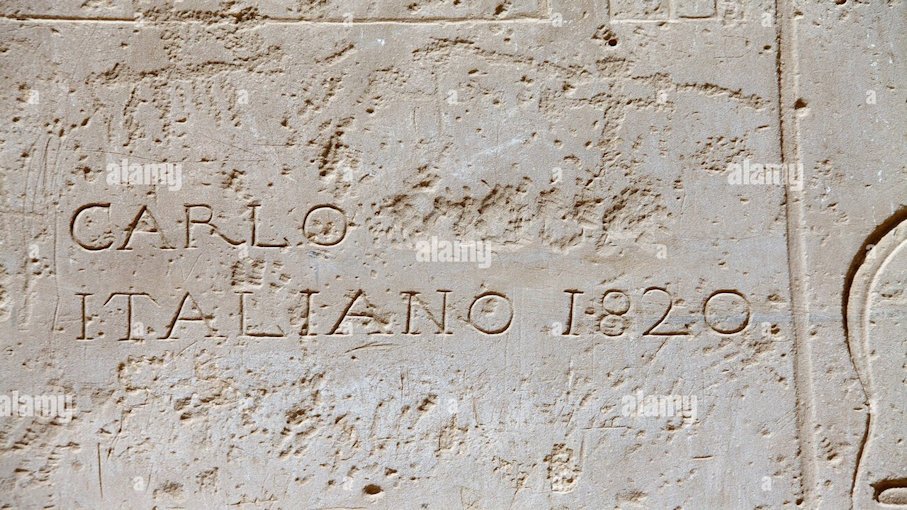 7Iscrizione incisa su una statua di Abu Simbel