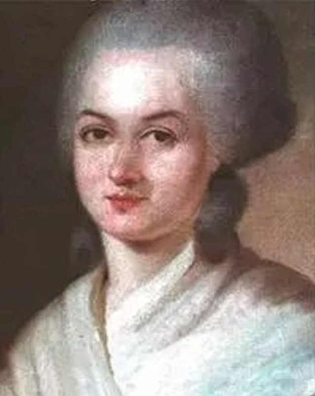 La filosofa francese Olympe de Gouges, pseudonimo di Marie Gouze