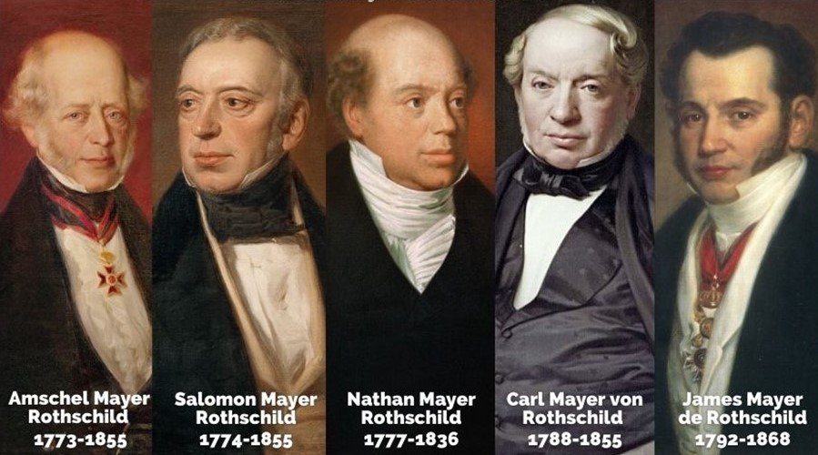 I cinque fratelli Rothschild